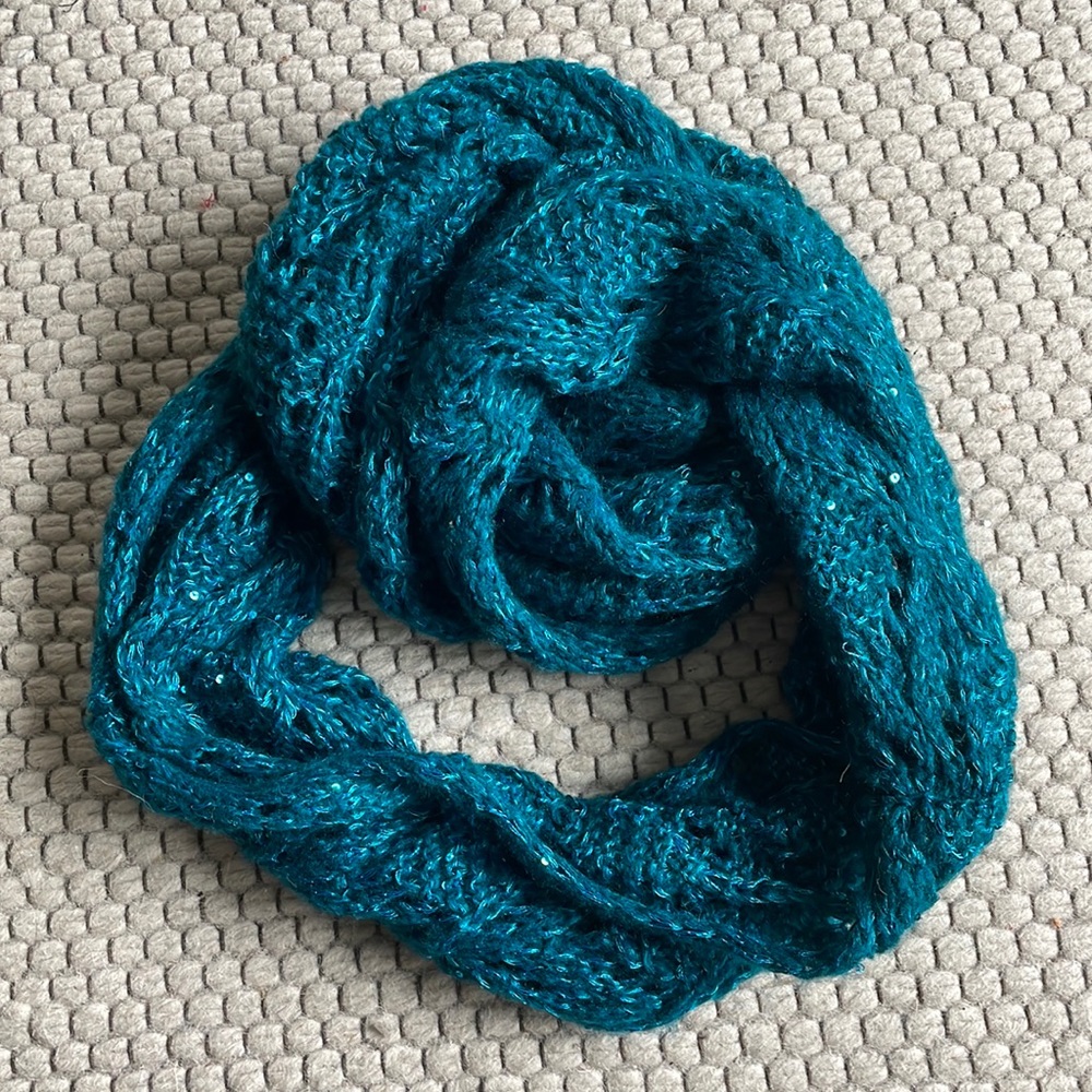 Knit Infinity Scarf